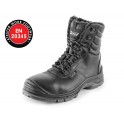 Obuv poloholeňová SAFETY STEEL WOLFRAM S3, zimní, černá