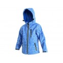 Dětská softshell bunda DERBY, modrá