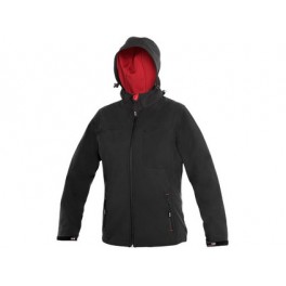 Dámská softshell bunda DIGBY, černá Dámská softshell bunda DIGBY, černá