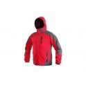 Unisex bunda TENNESSEE, červeno-šedá