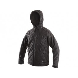 Pánská softshell bunda DELAWARE, černá Pánská softshell bunda DELAWARE, černá