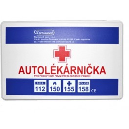 Autolékárnička, typ I, plastová