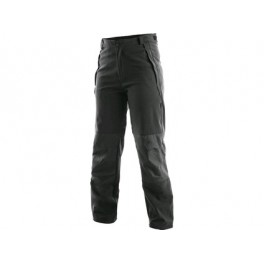 Unisex softshell kalhoty BOSTON, černé Unisex softshell kalhoty BOSTON, černé