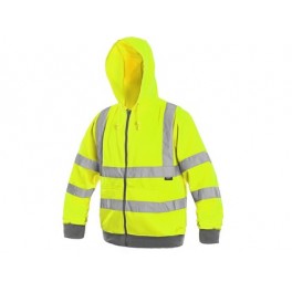 Mikina FROME, žlutá, S-3XL