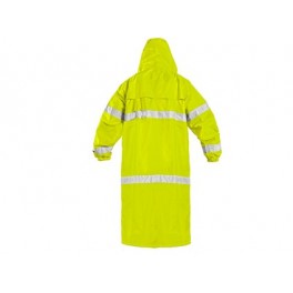 Plášť BATH, výstražný, žlutý, S-3XL