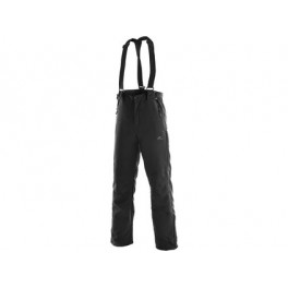 Unisex softshell kalhoty MONTPELIER, černé Unisex softshell kalhoty MONTPELIER, černé