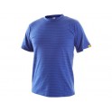 Antistatické tričko ESD, středně modré